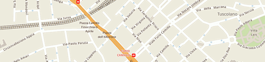 Mappa della impresa niso (srl) a ROMA