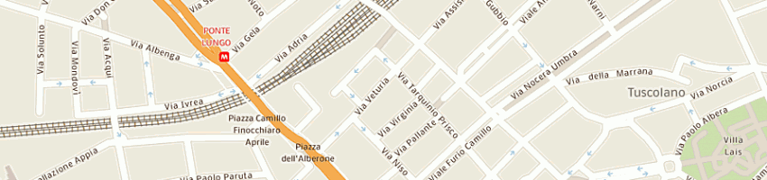 Mappa della impresa astro computer di finizzi paolo e c snc a ROMA