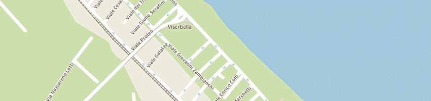 Mappa della impresa migani bianca a RIMINI