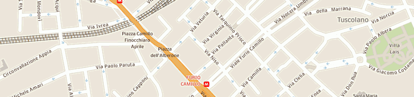 Mappa della impresa fiori angela a ROMA