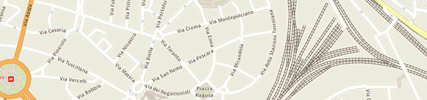 Mappa della impresa pizzarotti marcello a ROMA