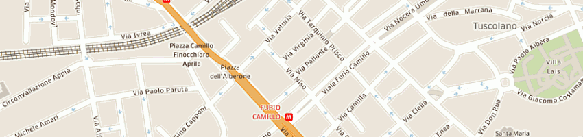 Mappa della impresa pausilli gianfranco a ROMA