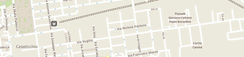 Mappa della impresa carpitella michele a TRAPANI