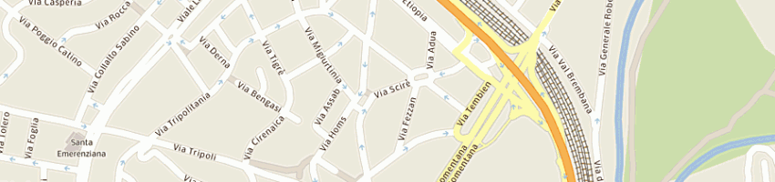 Mappa della impresa future road srl a ROMA