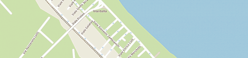 Mappa della impresa autoscuola riviera di rossi michael a RIMINI