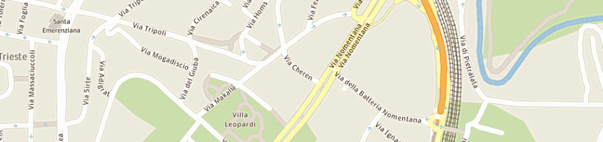 Mappa della impresa motostore di baldestein marco-sas a ROMA