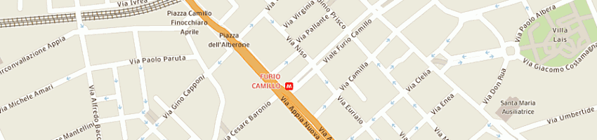 Mappa della impresa fratelli chiesa import export sas di chiesa roberto e c a ROMA