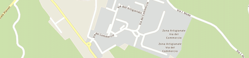 Mappa della impresa gamma curvati srl a ODERZO