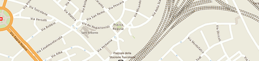 Mappa della impresa car motor 87 dei flli ricci societa in nome collettivo a ROMA