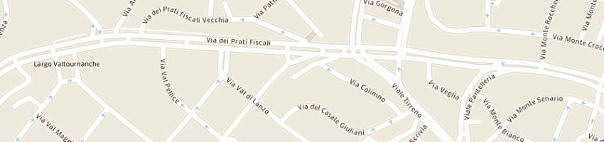 Mappa della impresa collezioni frisetti srl a ROMA