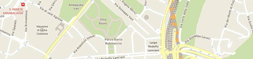 Mappa della impresa sartori angela a ROMA