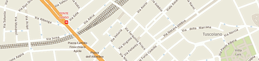 Mappa della impresa hemingway tour srl a ROMA