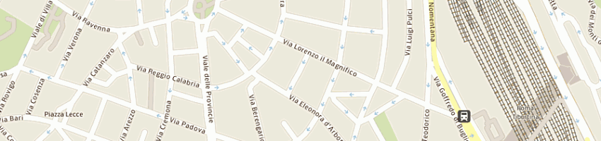 Mappa della impresa romagnoli renza a ROMA