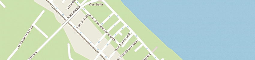 Mappa della impresa albergo bonaria a RIMINI