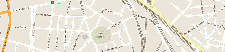 Mappa della impresa elcomed srl a ROMA