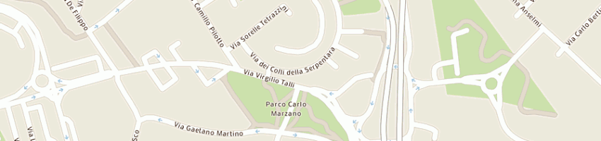 Mappa della impresa centro servizi genius societa' in accomandita semplice di girolamo perelli e c a ROMA