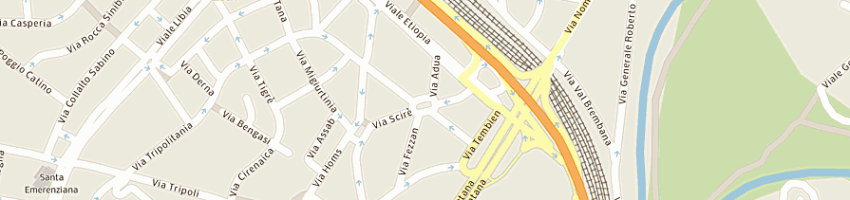 Mappa della impresa minicozzi emiliano a ROMA