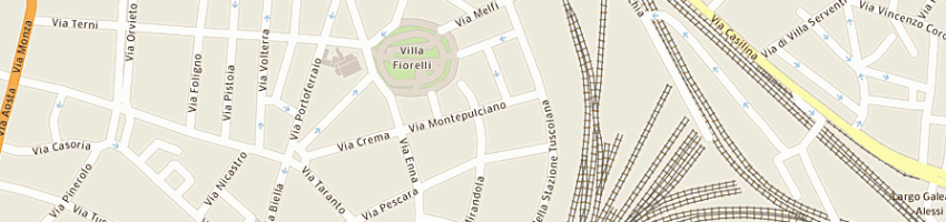 Mappa della impresa quadrifoglio di sormani giuseppe e c snc a ROMA