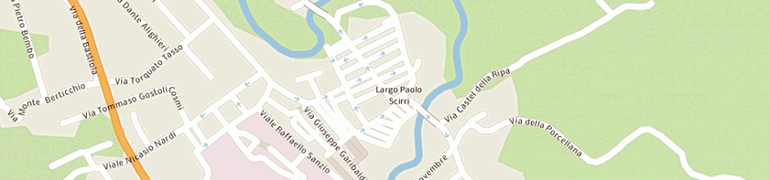 Mappa della impresa filologico di cini roberta a URBINO