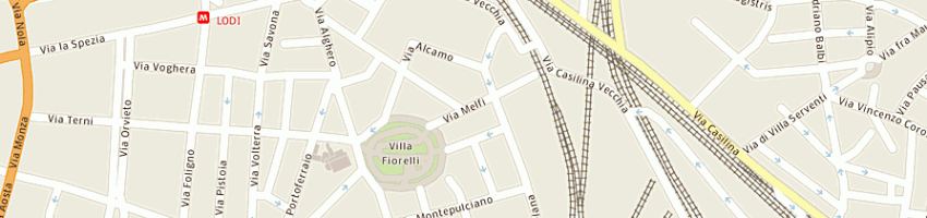 Mappa della impresa patu sas di sechi maria paola e c a ROMA