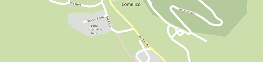 Mappa della impresa zambelli sopalu' v e a (snc) a SAN NICOLO DI COMELICO