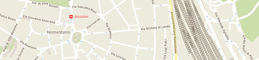 Mappa della impresa bar perla di barolat massole roberto e c - sas a ROMA
