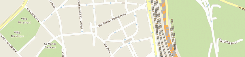 Mappa della impresa dd ristorante di donatella di carlo a ROMA