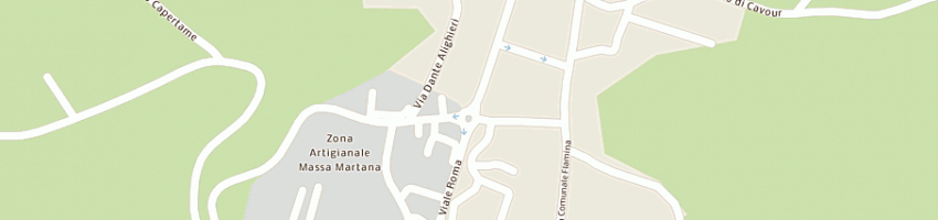 Mappa della impresa il fornaio di salustri fabrizio e c sas a MASSA MARTANA