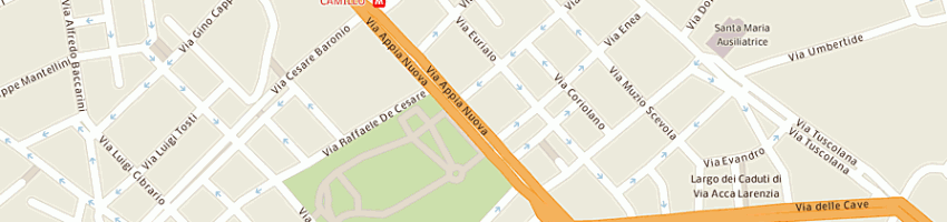 Mappa della impresa star sas di g michetti e c a ROMA