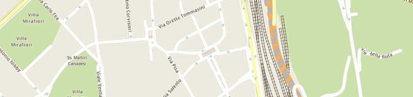 Mappa della impresa elabora sas di paoletti emma e c a ROMA