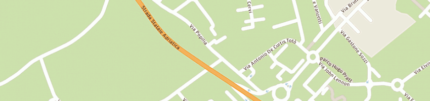 Mappa della impresa ruggeri giovanni fausto a RIMINI