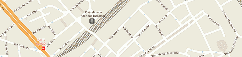 Mappa della impresa manutech srl a ROMA