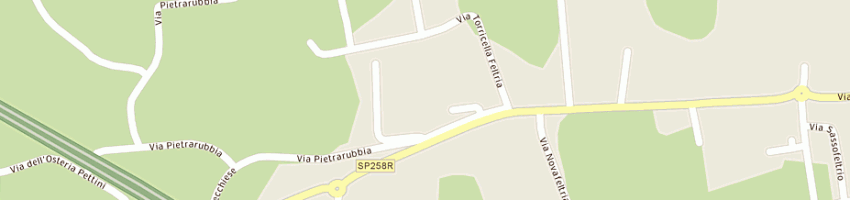 Mappa della impresa utensileria romagnola di randi nerio p c (snc) a RIMINI