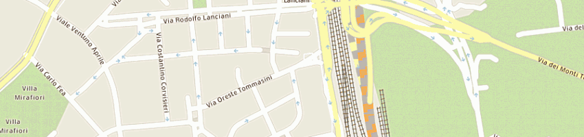 Mappa della impresa luchi srl a ROMA