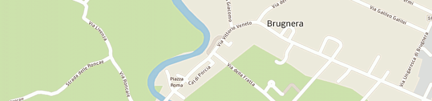 Mappa della impresa mobili piccinato olindo sas di piccinato bianca e c a BRUGNERA