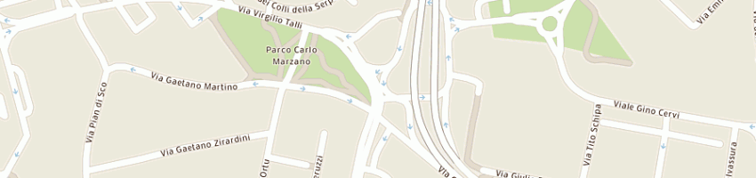 Mappa della impresa mazzagalli fabrizio a ROMA