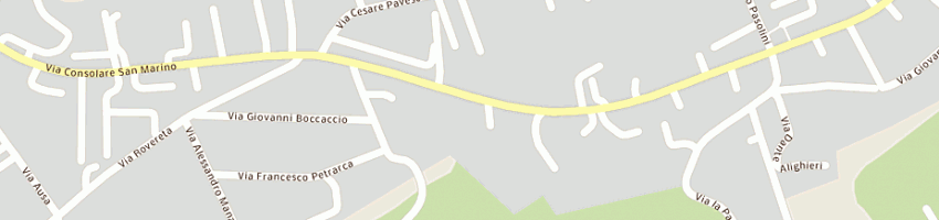 Mappa della impresa frascio e c sas a CORIANO