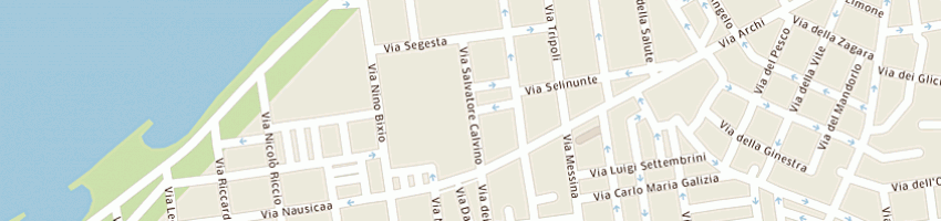 Mappa della impresa smafin srl a TRAPANI