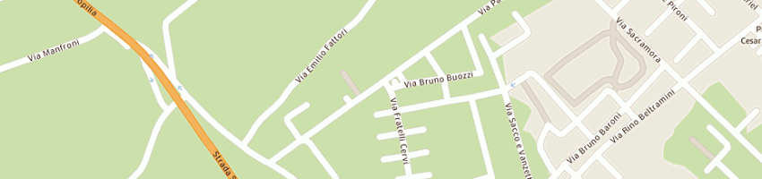 Mappa della impresa semeraro francesco a RIMINI