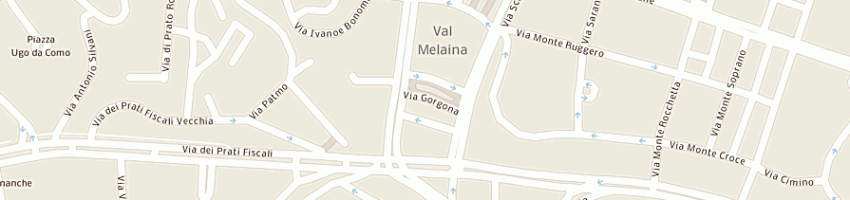Mappa della impresa vallecupa daniela a ROMA