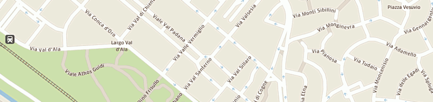 Mappa della impresa mary's lingerie di locatelli maria a ROMA