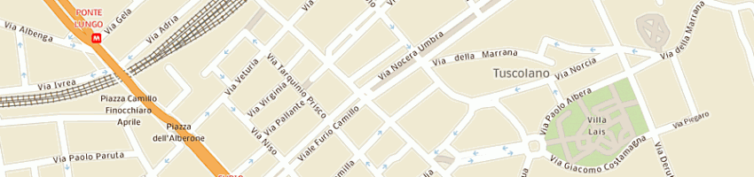 Mappa della impresa giordani snc di romina pallotti e c a ROMA