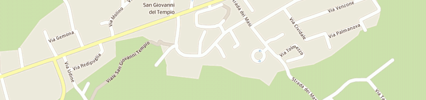 Mappa della impresa vicenzotto mario a SACILE