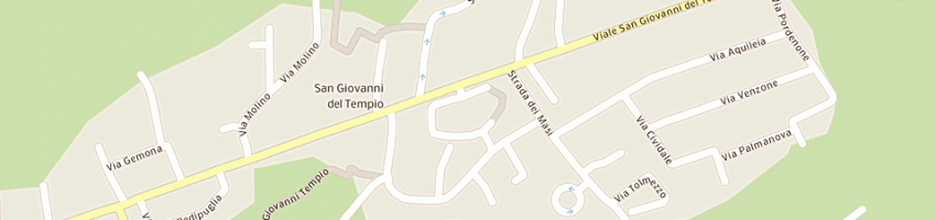 Mappa della impresa granciclismo sas di salvador ennio e c a SACILE