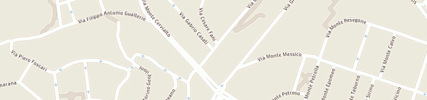Mappa della impresa miglio pasquale a ROMA