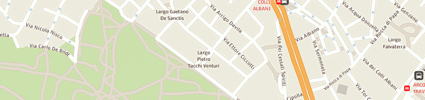 Mappa della impresa model master sas di buniva r e c a ROMA