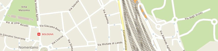 Mappa della impresa malga di carfagnini sas a ROMA