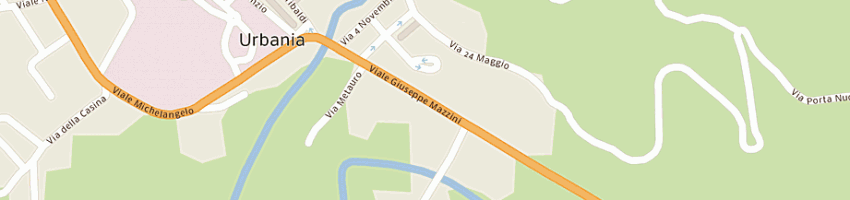 Mappa della impresa shape system srl a URBANIA