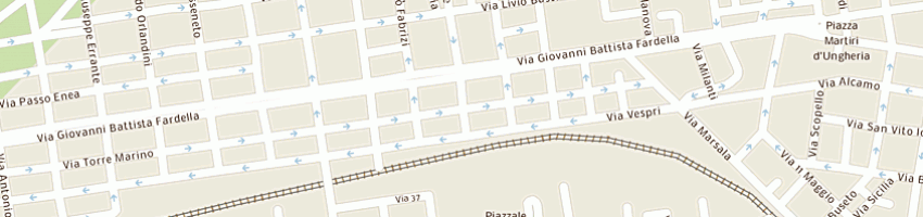 Mappa della impresa ferlito carmelo a TRAPANI