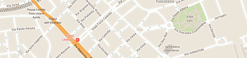 Mappa della impresa ciak diffusione srl a ROMA